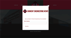 Desktop Screenshot of eminenteng.co.uk
